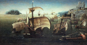 Kapal Portugis yang Menyerang Malaka 