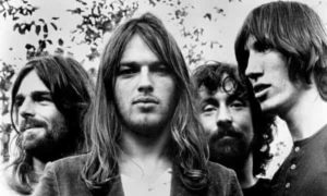 Roger Waters (kanan) dan personel Pink Floyd 