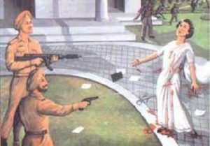 Ilustrasi Saat Indira Gandhi terbunuh