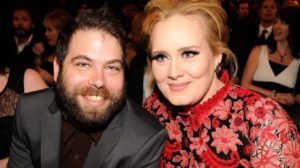 Adele dan mantan suaminya Simon Konecki