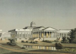 Salah satu prestasi van Imhoff adalah Istana Bogor