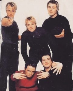 Personel Westlife saat pertama kali membentuk Boy Band 
