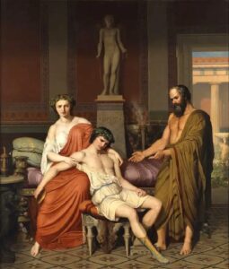 Alcibiades dan gurunya Socrates