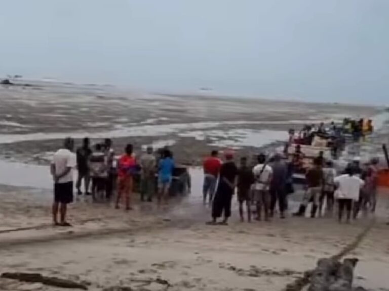 Viral Air Laut Mendadak Surut di Pantai Sampur Bangka Belitung, Netizen Khawatirkan Hal Ini